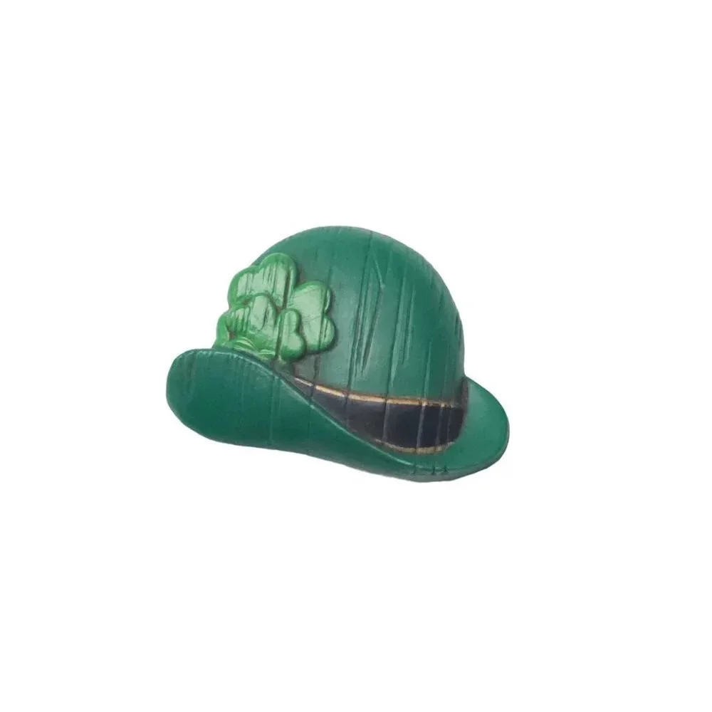 Hallmark St. Patrick's Day Irish Hat Leprechaun Shamrock Brooch Pin Vintage